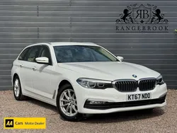 White Used 2018 BMW 520 Comfort Edition Estate | £11,599 (Super price)