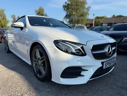 White Used 2018 Mercedes E220 AMG line Cabriolet | £22,195 (Fair price)