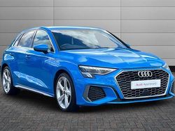 Turbo blue Used 2022 Audi A3 S-Line | £23,995 (Fair price)