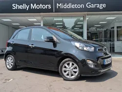 Black Used 2014 Kia Picanto 2 Hatchback | £8,285 (Fair price)