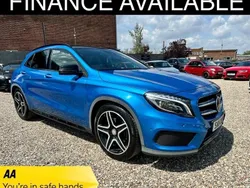 Blue Used 2014 Mercedes GLA250 AMG line SUV | £11,695 (Fair price)