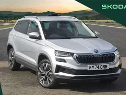Brilliant silver metallic Used 2024 Skoda Karoq SE L SUV | £22,995 (A bit pricey)