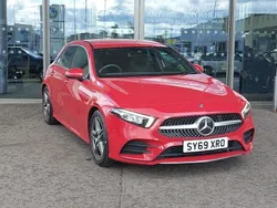Red Used 2019 Mercedes A220 AMG line Hatchback | £18,898 (Fair price)