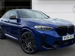 Blue Used 2024 BMW X4 Competition Edition SUV | £58,811 (Fair price)