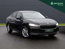 Midnight black metallic Used 2024 Skoda Superb SE Technology Hatchback | £24,495 (Fair price)