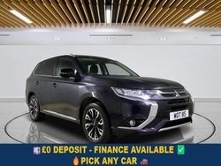 Black Used 2017 Mitsubishi Outlander P-HEV Estate | £12,449 (Fair price)