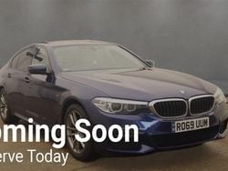 Blue Used 2019 BMW 520 M Sport Sedan | £19,439 (Expensive)
