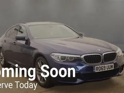 Blue Used 2019 BMW 520 M Sport Sedan | £19,439 (A bit pricey)