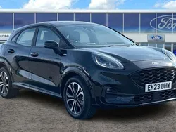 Black Used 2023 Ford Puma ST-Line Hatchback | £16,495 (Fair price)