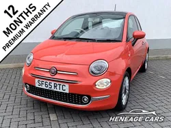 Pink Used 2016 Fiat 500 Lounge Hatchback | £6,500 (A bit pricey)