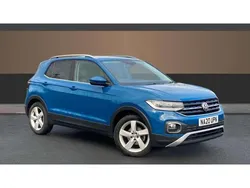 Blue Used 2020 VW T-Cross SEL SUV | £18,286 (Good price)