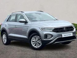Silver Used 2022 VW T-Roc Life SUV | £17,995 (Fair price)