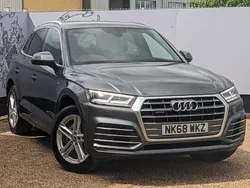 Grey Used 2018 Audi Q5 S-Line SUV | £20,495 (Fair price)