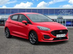 Red Used 2022 Ford Fiesta ST-Line Hatchback | £15,295 (Fair price)