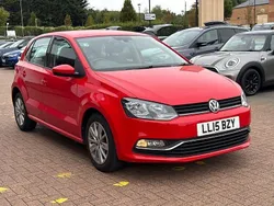 Red Used 2015 VW Polo SE Hatchback | £7,795 (Fair price)