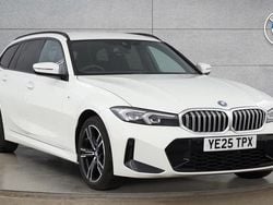 White Used 2025 BMW 330e M Sport Estate | £36,105 (Super price)