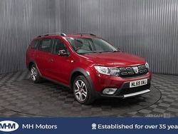 Red Used 2019 Dacia Logan Stepway Sedan | £7,995 (Expensive)