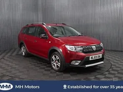 Red Used 2019 Dacia Logan Stepway Sedan | £7,995 (Expensive)