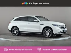 White Used 2022 Mercedes EQC400 AMG line SUV | £26,097 (Good price)