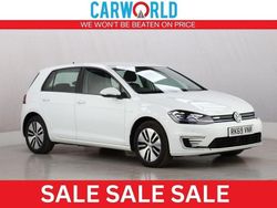 White Used 2019 VW e-Golf Hatchback | £10,425 (Fair price)