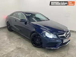 Blue Used 2015 Mercedes E220 AMG line Coupe | £8,295 (Fair price)