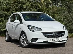 White Used 2017 Vauxhall Corsa Hatchback | £6,990 (Fair price)
