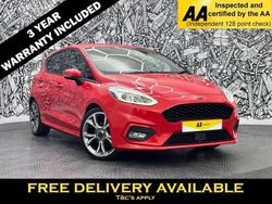 Red Used 2021 Ford Fiesta ST-Line X Hatchback | £12,095 (Fair price)