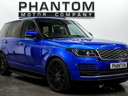 Blue Used 2018 Land Rover Range Rover Vogue SE SUV | £29,490 (A bit pricey)