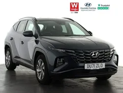 Blue Used 2021 Hyundai Tucson SE SUV | £18,599 (Fair price)