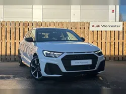 Glacier white metallic Used 2024 Audi A1 Sportback Black Edition Hatchback | £27,990 (Expensive)