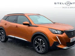 Orange Used 2021 Peugeot 2008 Allure SUV | £14,238 (Fair price)