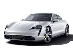 Ice grey metallic Used 2021 Porsche Taycan Turbo S Sedan | £69,794