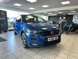 Blue Used 2019 VW T-Roc R-line SUV | £19,990 (Good price)