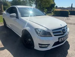 White Used 2013 Mercedes C250 AMG Coupe | £4,495 (Fair price)