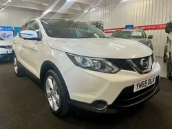 White Used 2015 Nissan Qashqai N-TEC SUV | £7,890 (Fair price)