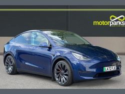 Blue Used 2023 Tesla Model Y Performance SUV | £30,748 (Good price)
