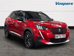 Red Used 2022 Peugeot e-2008 Premium SUV | £15,495 (A bit pricey)