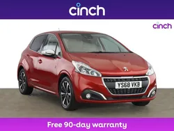 Red Used 2019 Peugeot 208 Hatchback | £8,989 (Fair price)
