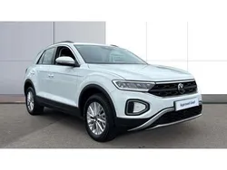 White Used 2023 VW T-Roc Life SUV | £19,422 (Fair price)