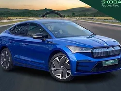 Blue Used 2023 Skoda Enyaq iV vRS SUV | £31,673 (Fair price)