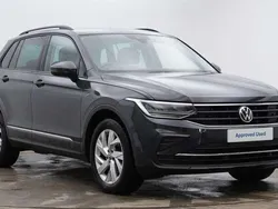 Grey Used 2021 VW Tiguan Life SUV | £19,933 (Fair price)
