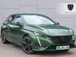 Green Used 2024 Peugeot e-308 GT Hatchback | £26,995 (Fair price)