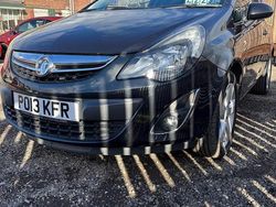 Black Used 2013 Vauxhall Corsa Hatchback | £1,995 (A bit pricey)