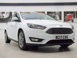 White Used 2017 Ford Focus Titanium Hatchback | £5,982 (Good price)
