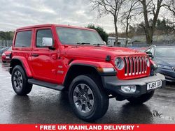 Red Used 2019 Jeep Wrangler Overland SUV | £33,995 (Super price)