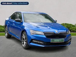 Blue Used 2023 Skoda Superb SportlinePlus Hatchback | £22,699 (Good price)