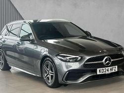 Grey Used 2024 Mercedes C200 AMG line Estate | £29,180 (Good price)