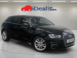 Black Used 2017 Audi A3 Sportback e-tron Advanced Sedan | £8,990 (Fair price)