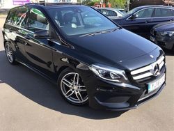 Black Used 2016 Mercedes B200 AMG line MPV | £9,950 (Fair price)
