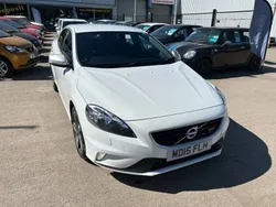 White Used 2015 Volvo V40 R-Design Estate | £9,999 (Fair price)